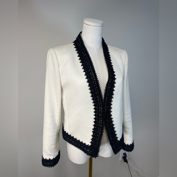 Alice + Olivia White and Black Blazer - Picture 7 of 14